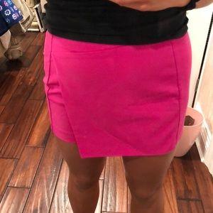 Hot pink express skort